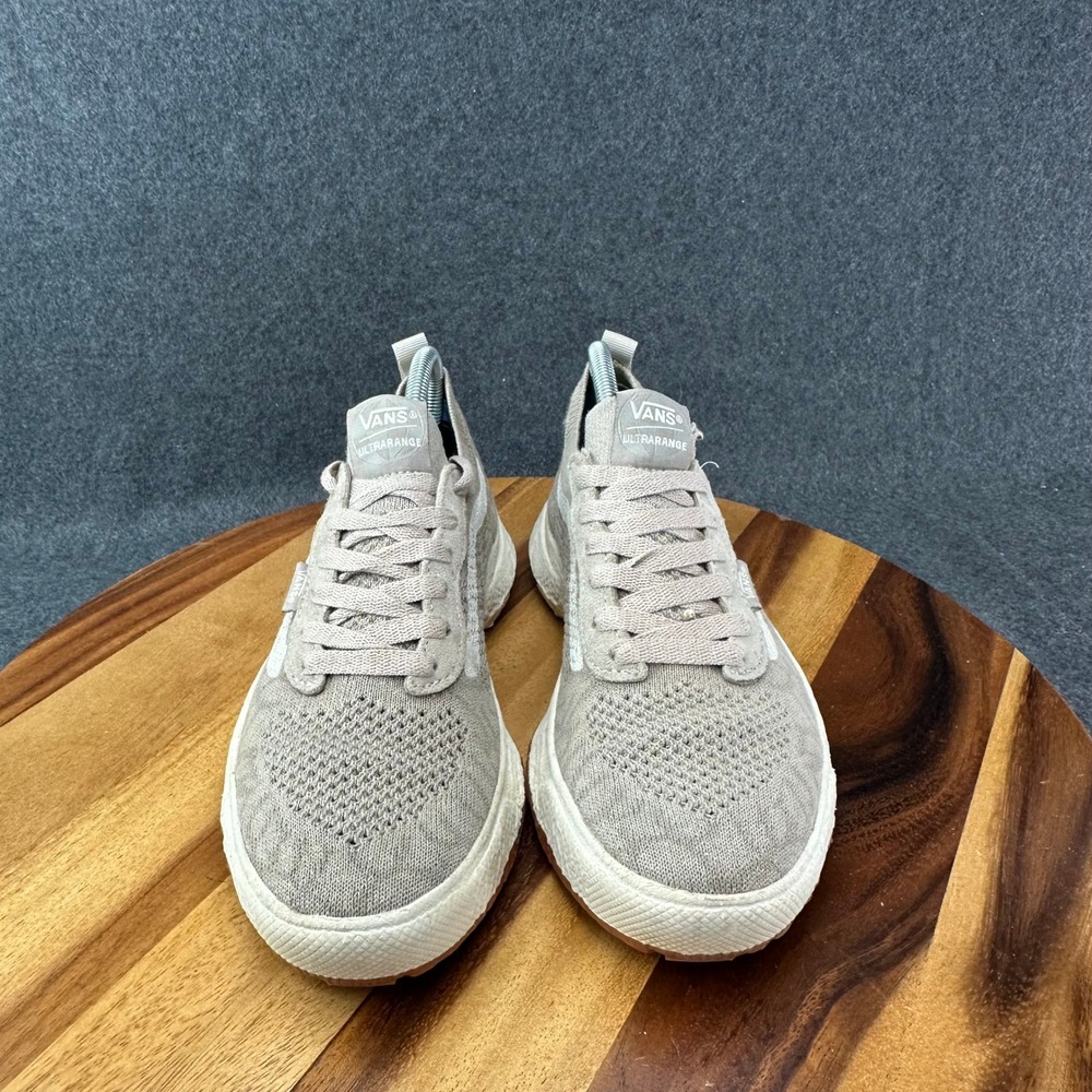 Vans UltraRange VR3 Sneakers Chinchilla Beige Gray Knit Womens 9 Mens 7.5 - Picture 3 of 11
